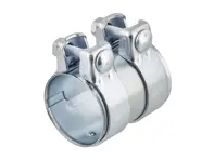 Exhaust Muffler Clamp, 65 x 95. Porsche 955 / 957 Cayenne 2003-10 - 95511122021, 95511122020, 95511122000 - 113 337